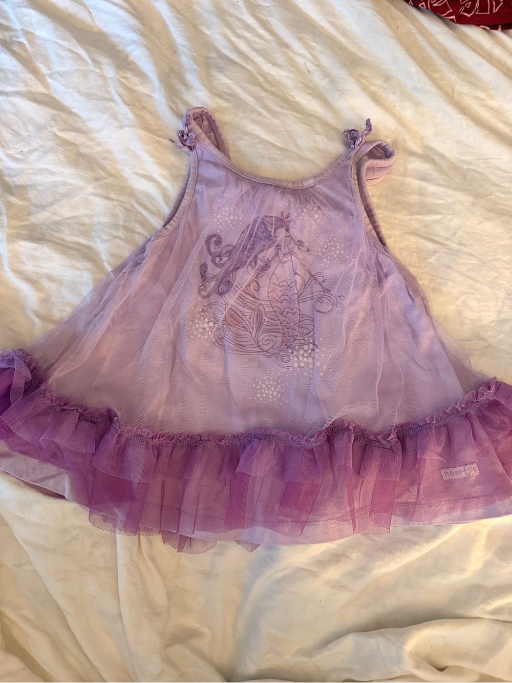Kids Size 4 / Small Beautiful Naartjie Purple Mermaid Tulle Costume Dress